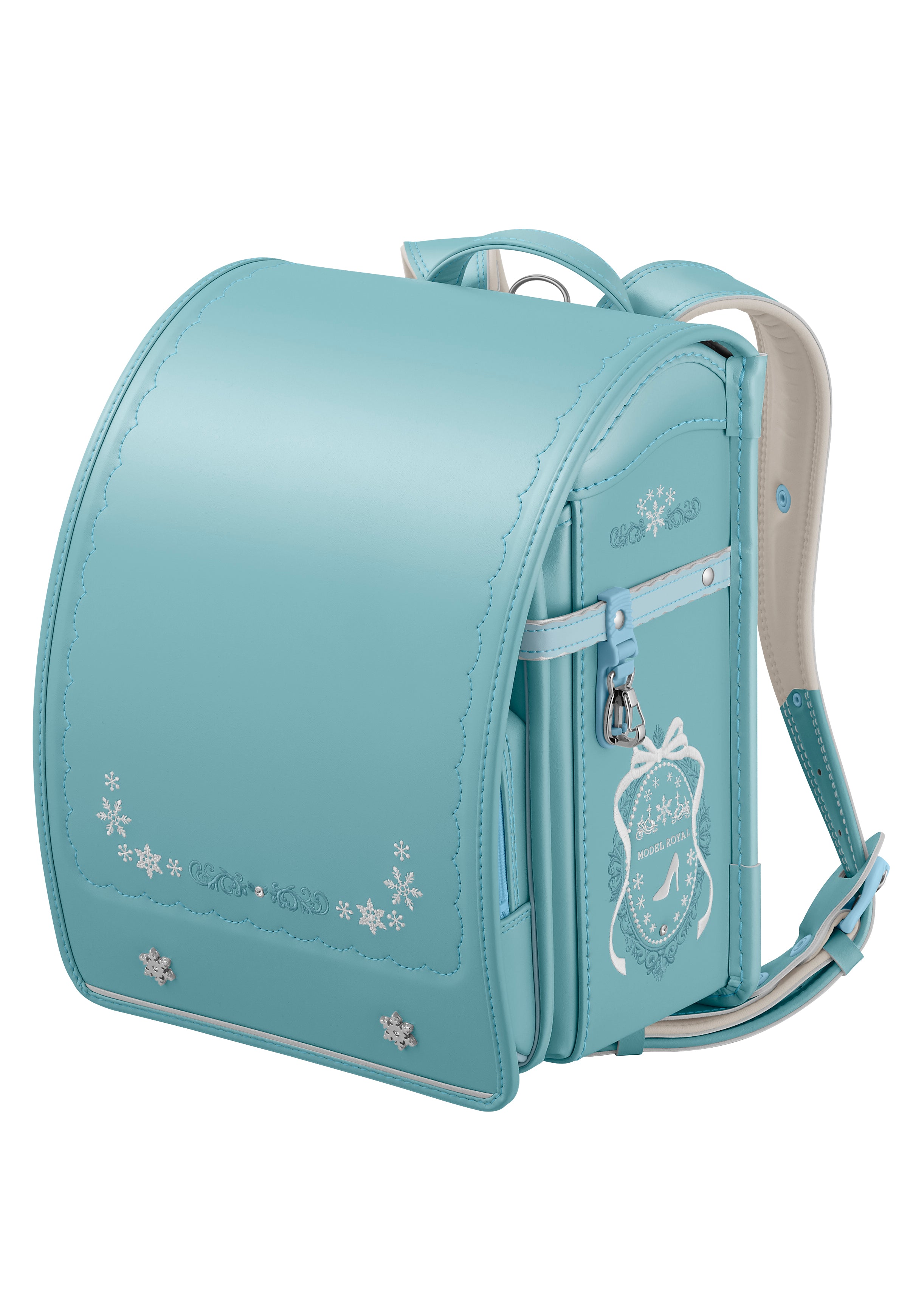 Mermaid Green x Sherbet Mint Model Royal Crystal Randoseru