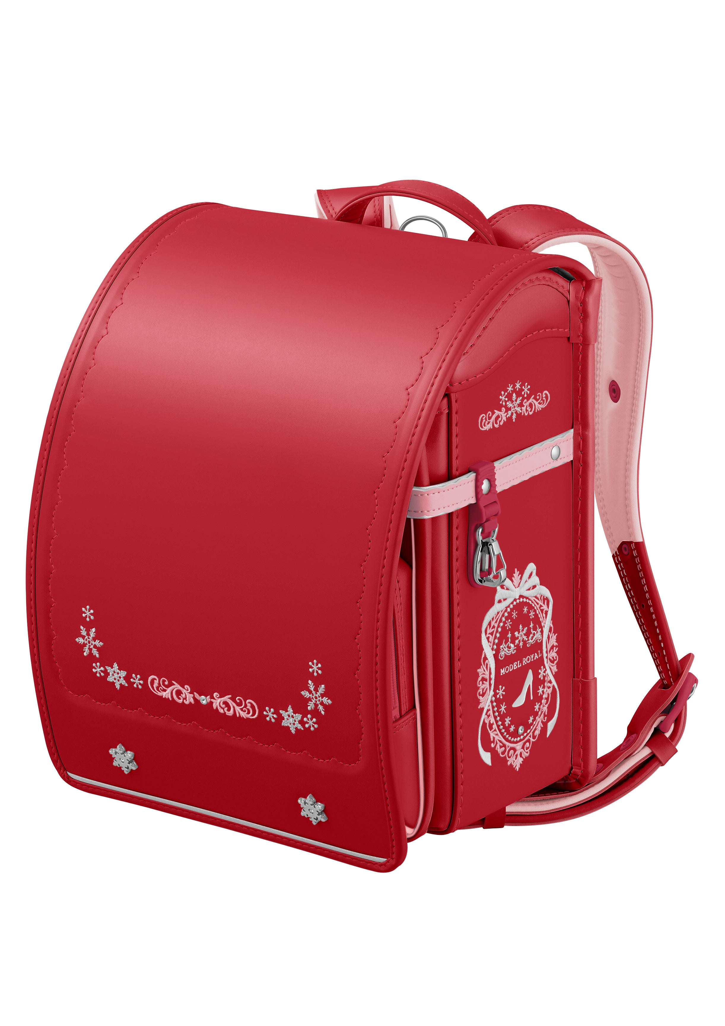 Vivid Pink x Baby Pink Model Royal Crystal Randoseru