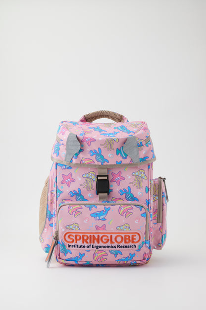 Pink Marin Springlobe Ergonomic School Bag