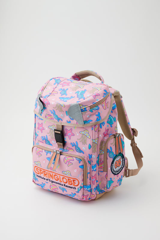 Pink Marin Springlobe Ergonomic School Bag