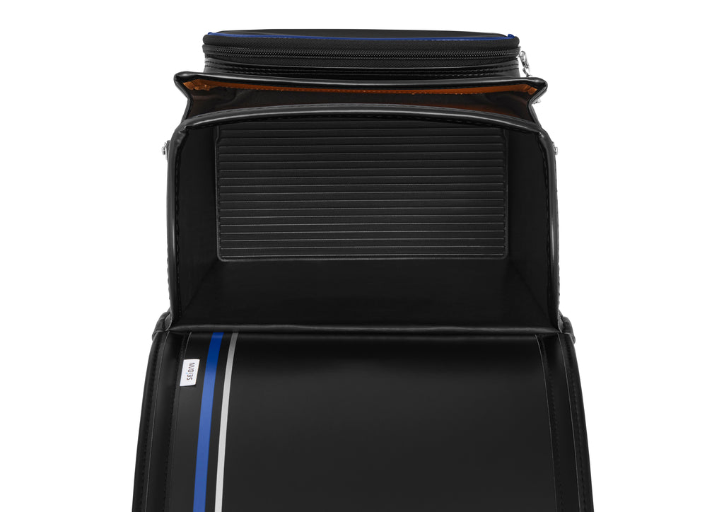 Black x Marine Blue Model Royal Urban Randoseru